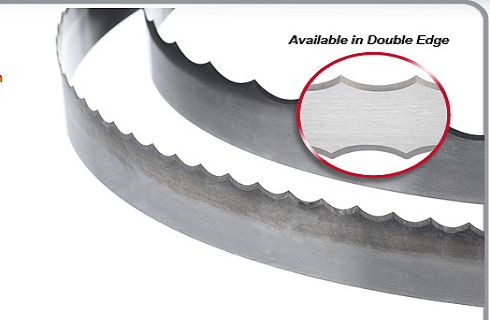 Scallop Edge Band Saw Blade for Meat Slicing Machines