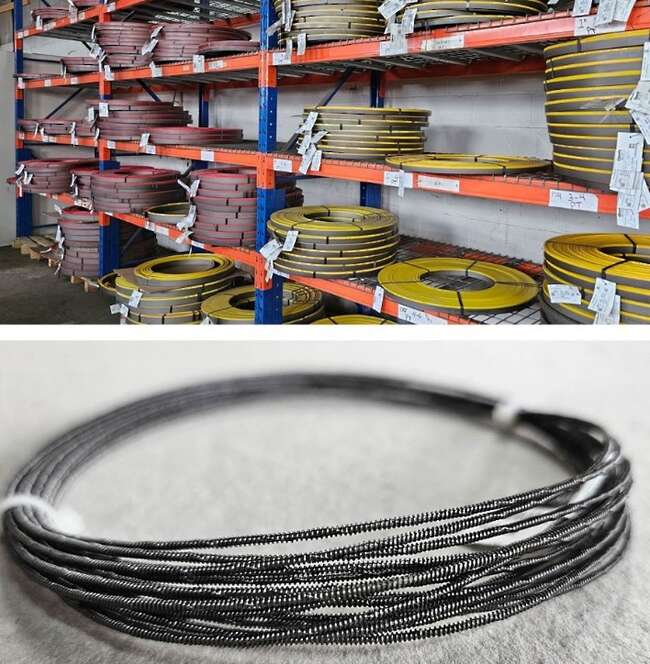 Bandsaw supplies from Industrial Bandsaw Services in Mississauga, Ontario.