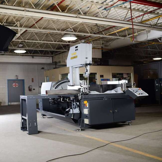 Industrial-grade vertical bandsaws from Industrial Bandsaw Services in Mississauga, ON