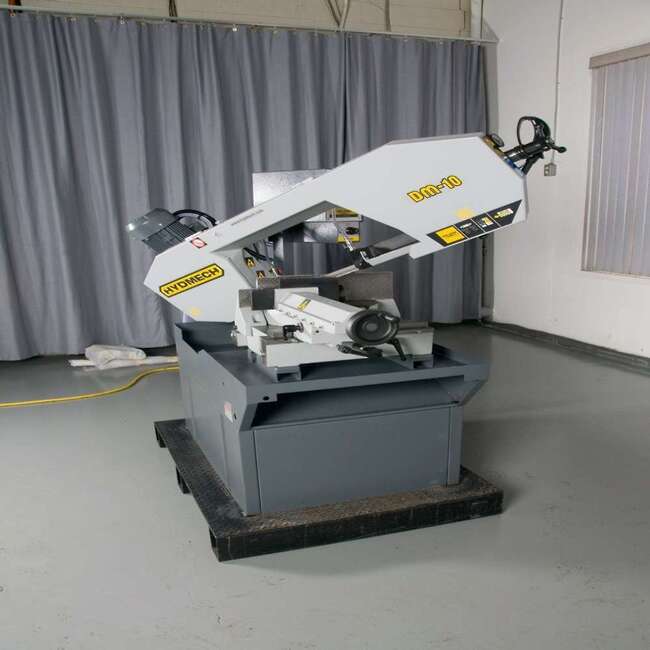 Hydmech double miter bandsaw machine