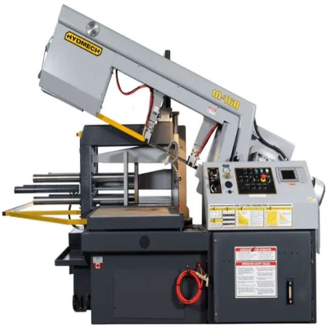 Horizontal pivot bandsaw machines from Industrial Bandsaw Services in Mississauga, Ontario.