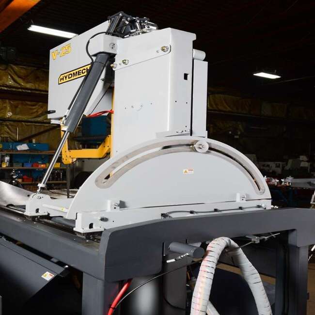 Hydmech saws from Industrial Bandaw Services in Mississauga, Ontario.
