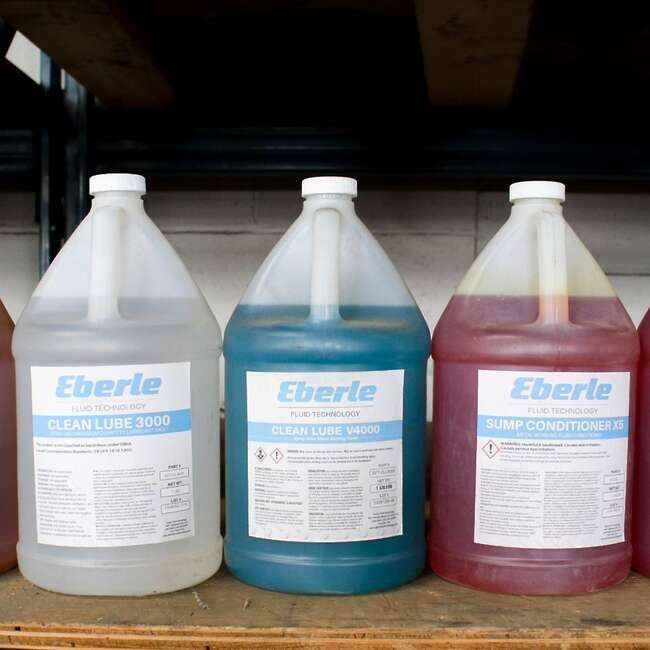 Eberle bandsaw coolants from Industrial Bandsaw Services in Mississauga, Ontario.